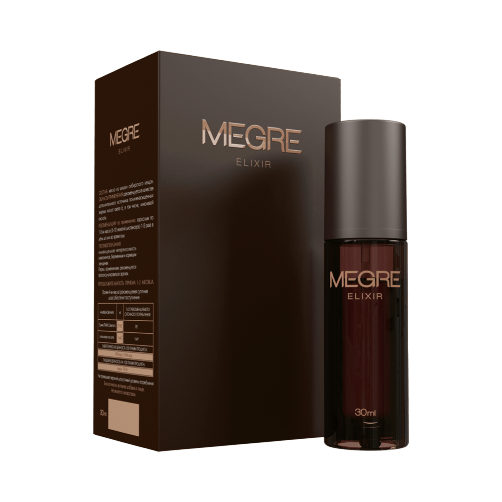 Эликсир MEGRE, 30 мл