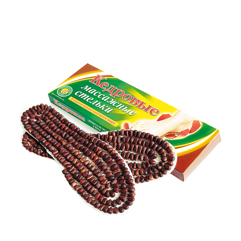 Стельки кедровые массажные