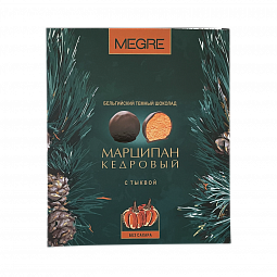 Марципан кедровый MEGRE с тыквой, 120 г