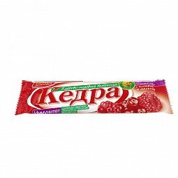 Кедрово-медовый батончик Иммунитет с клюквой и малиной, 30 г