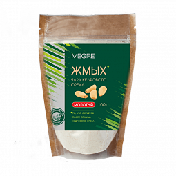 Жмых кедровый молотый, 100 г